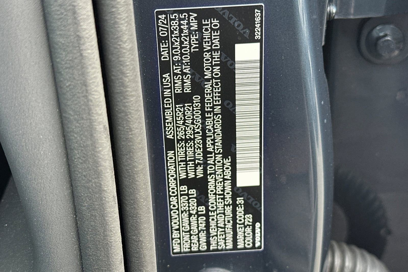 New 2025 Volvo EX90 Ultra AWD/4WD image 27