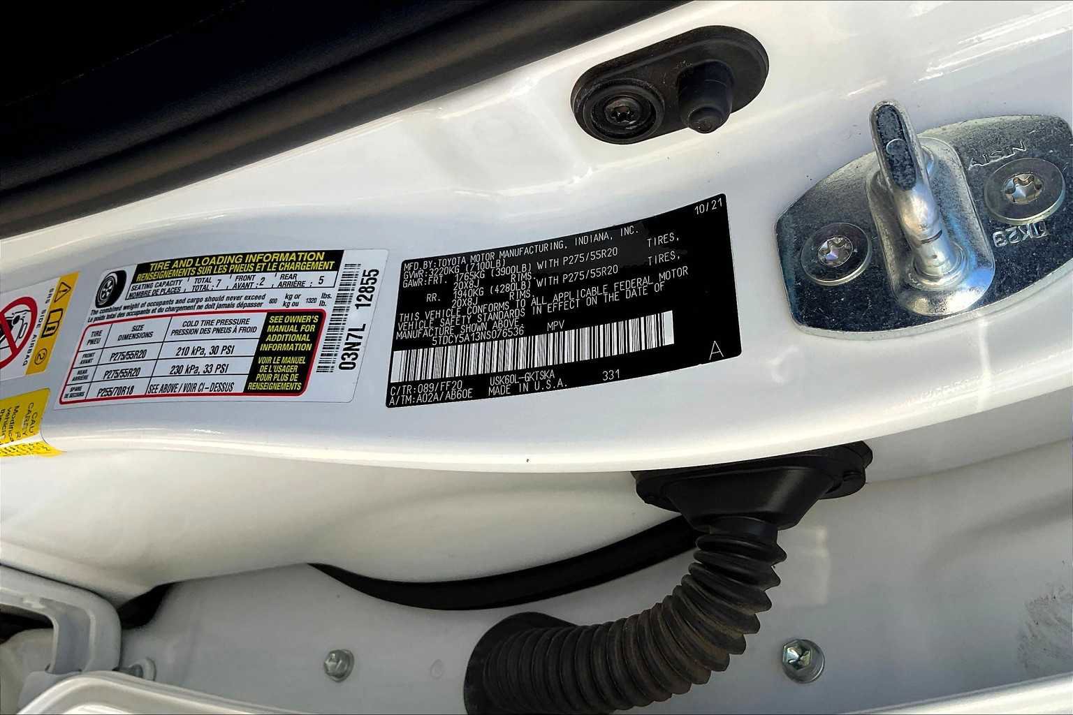 Used 2022 Toyota Sequoia TRD Sport image 31