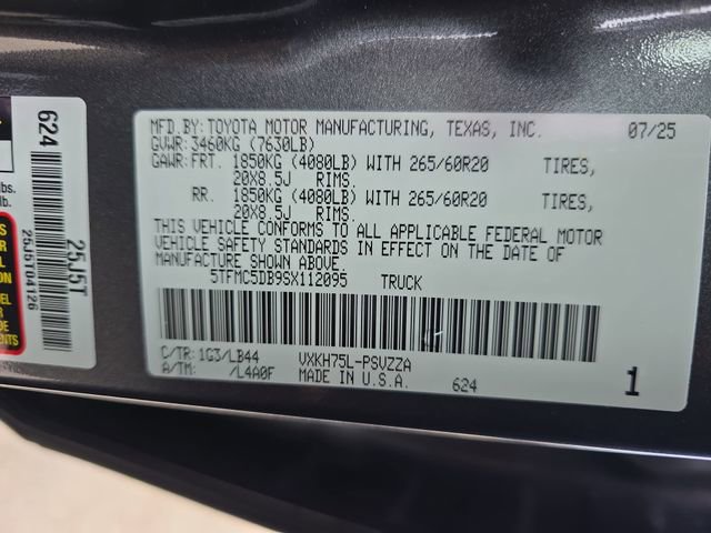 Used 2025 Toyota Tundra 1794 Edition image 34