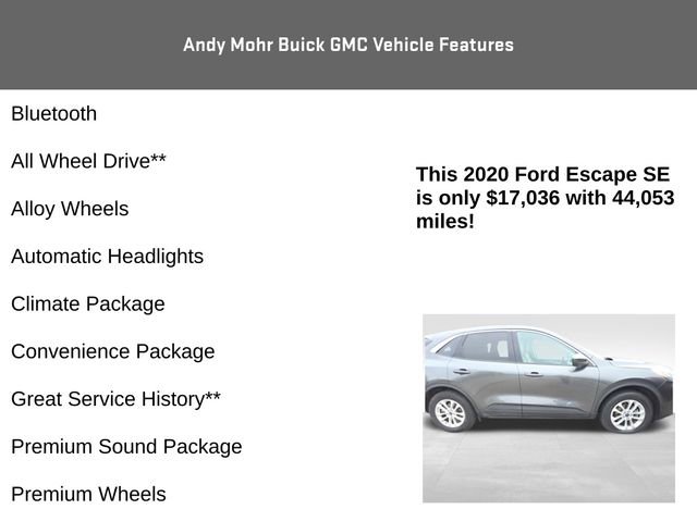 Used 2020 Ford Escape SE image 4