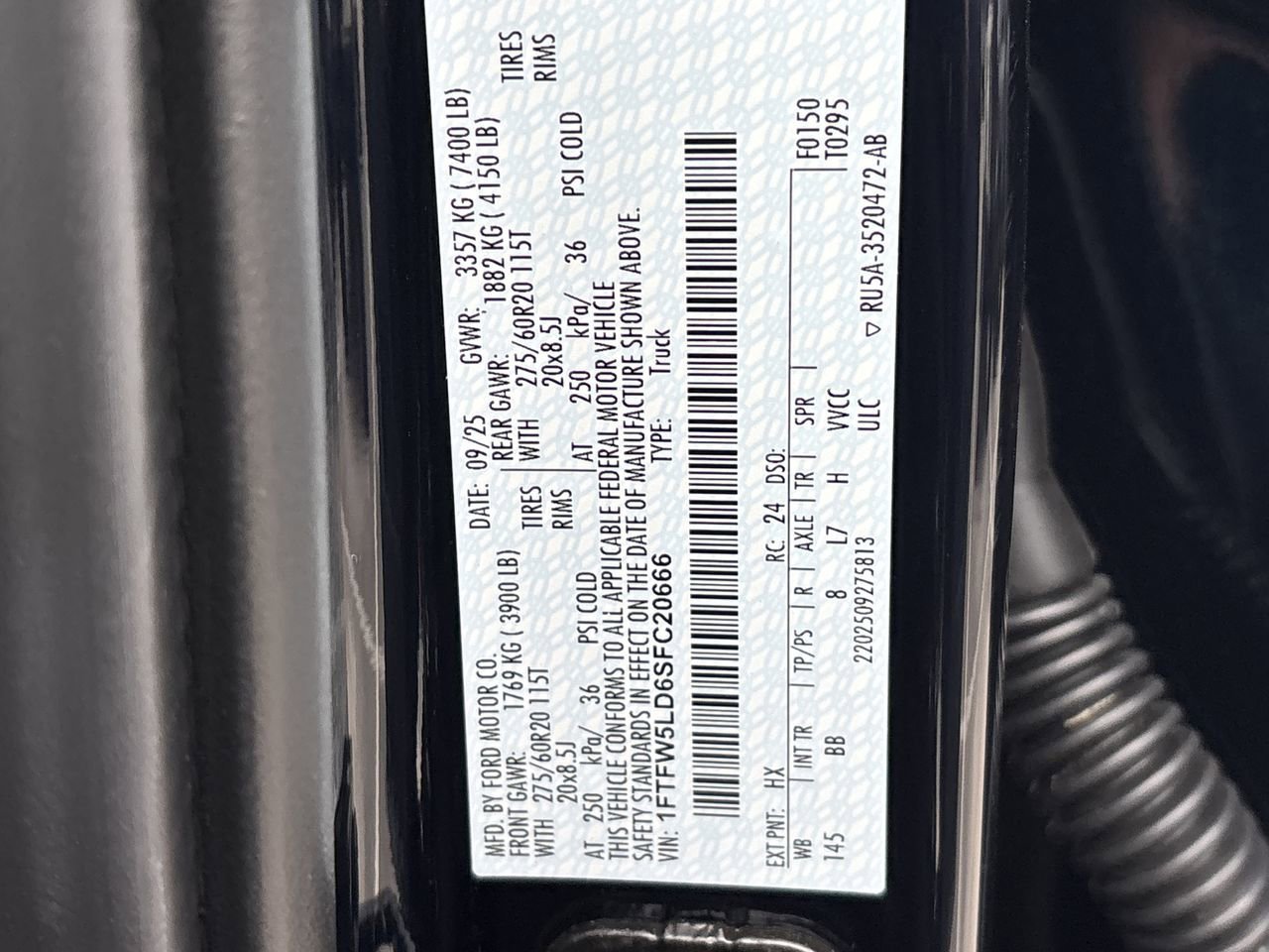 New 2025 Ford F150 Lariat w/ Equipment Group 502A High image 38