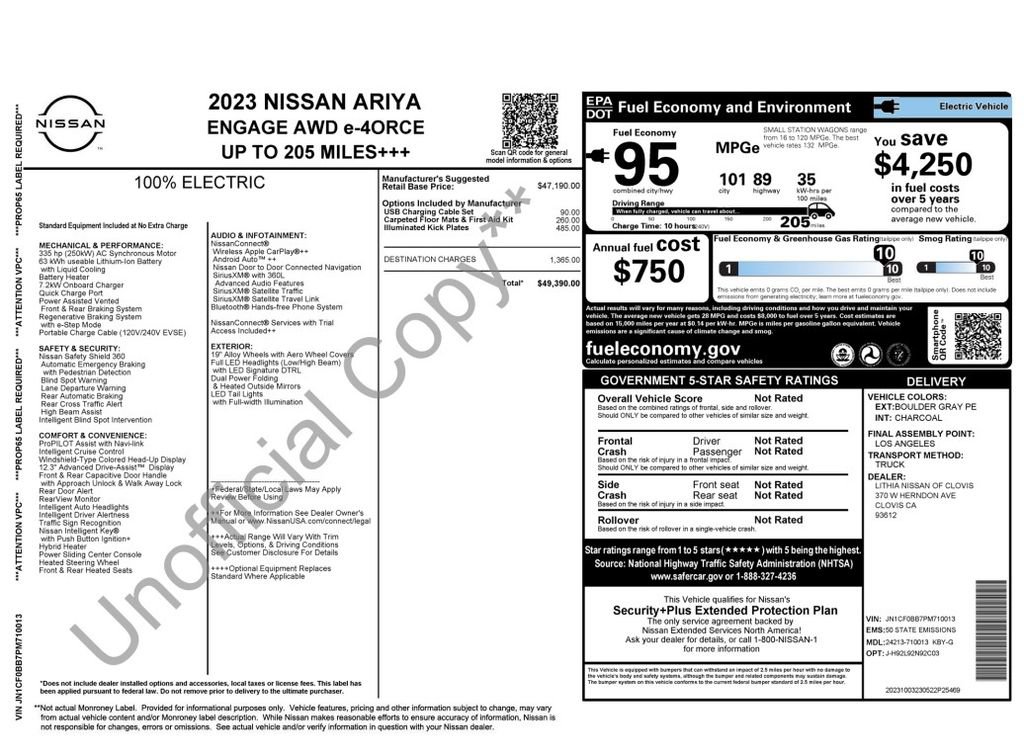 Used 2023 Nissan Ariya AWD video 2