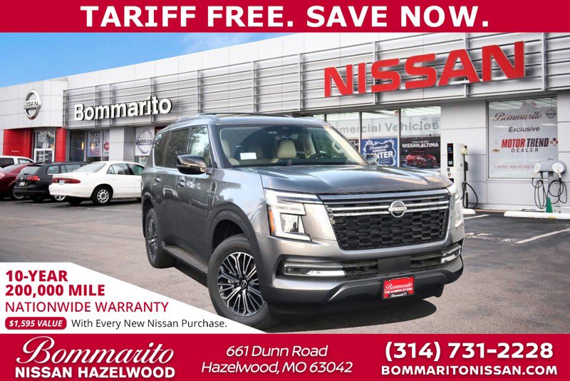 New 2026 Nissan Armada Platinum