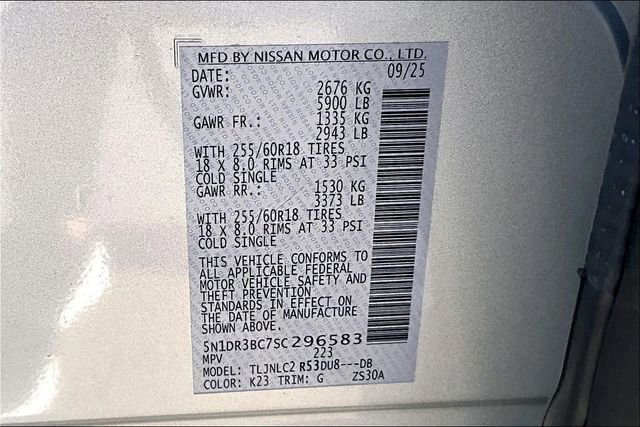 Certified 2025 Nissan Pathfinder SV image 16