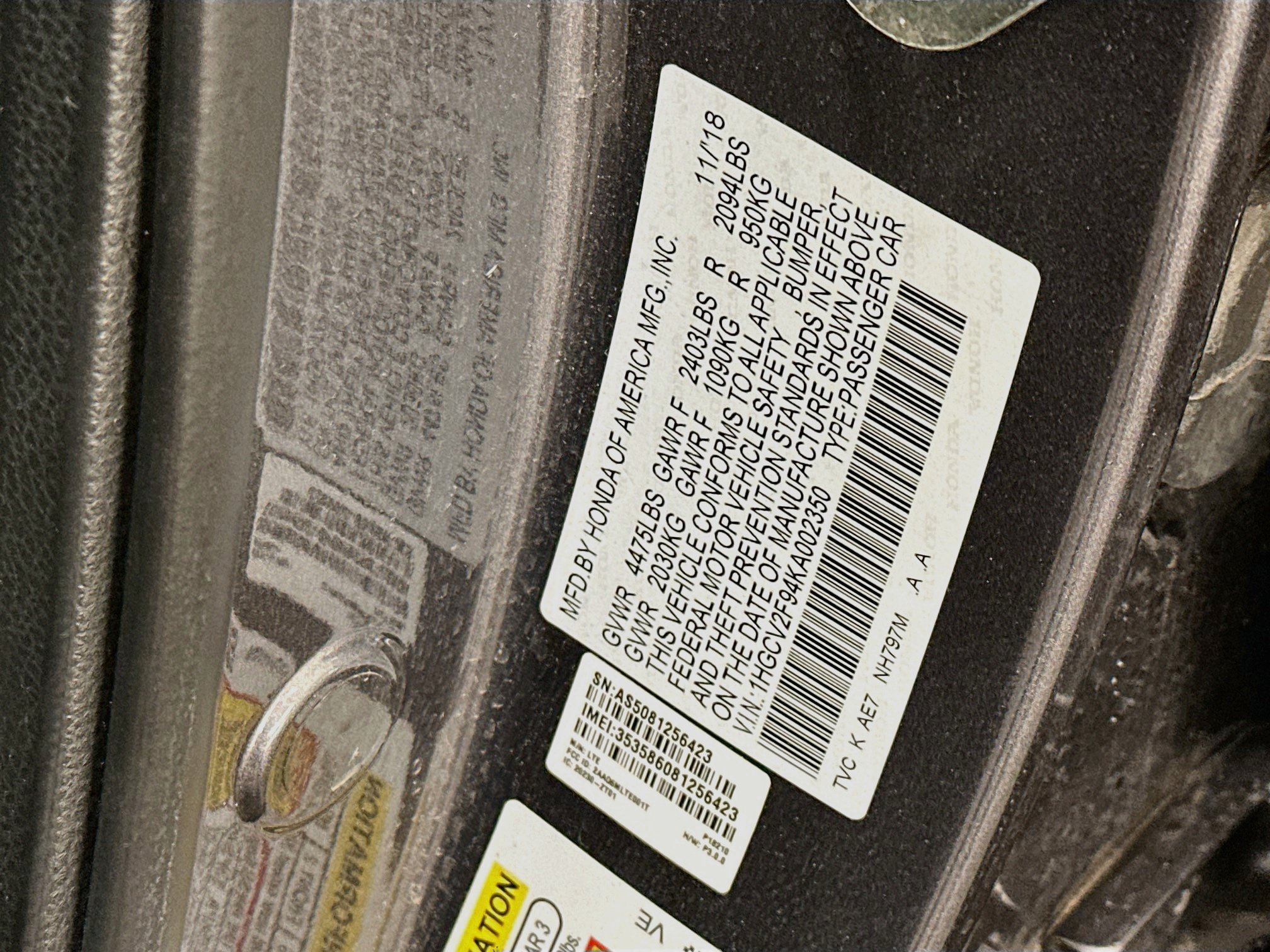 Used 2019 Honda Accord Touring image 12