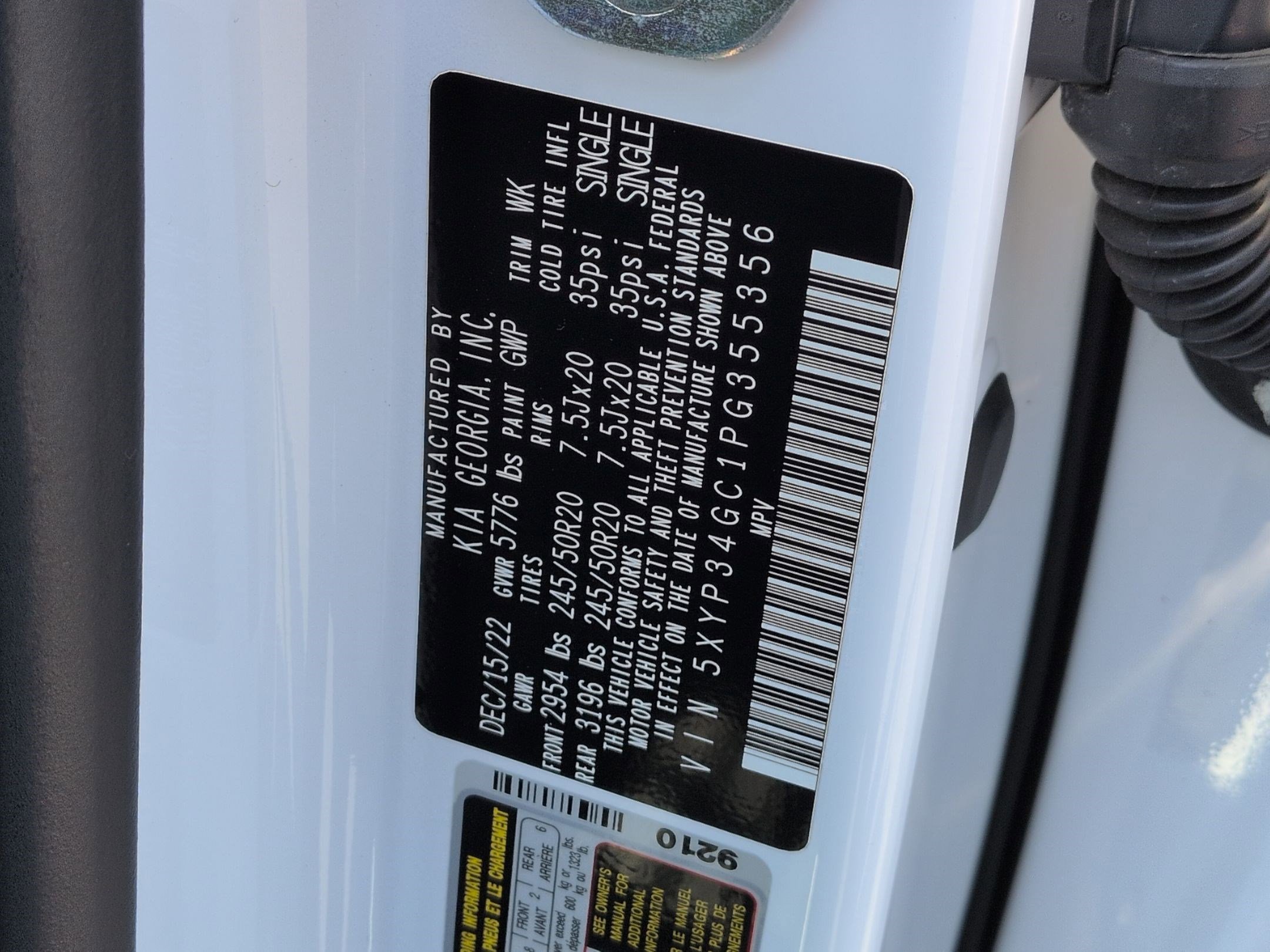 Used 2023 Kia Telluride EX FWD image 36