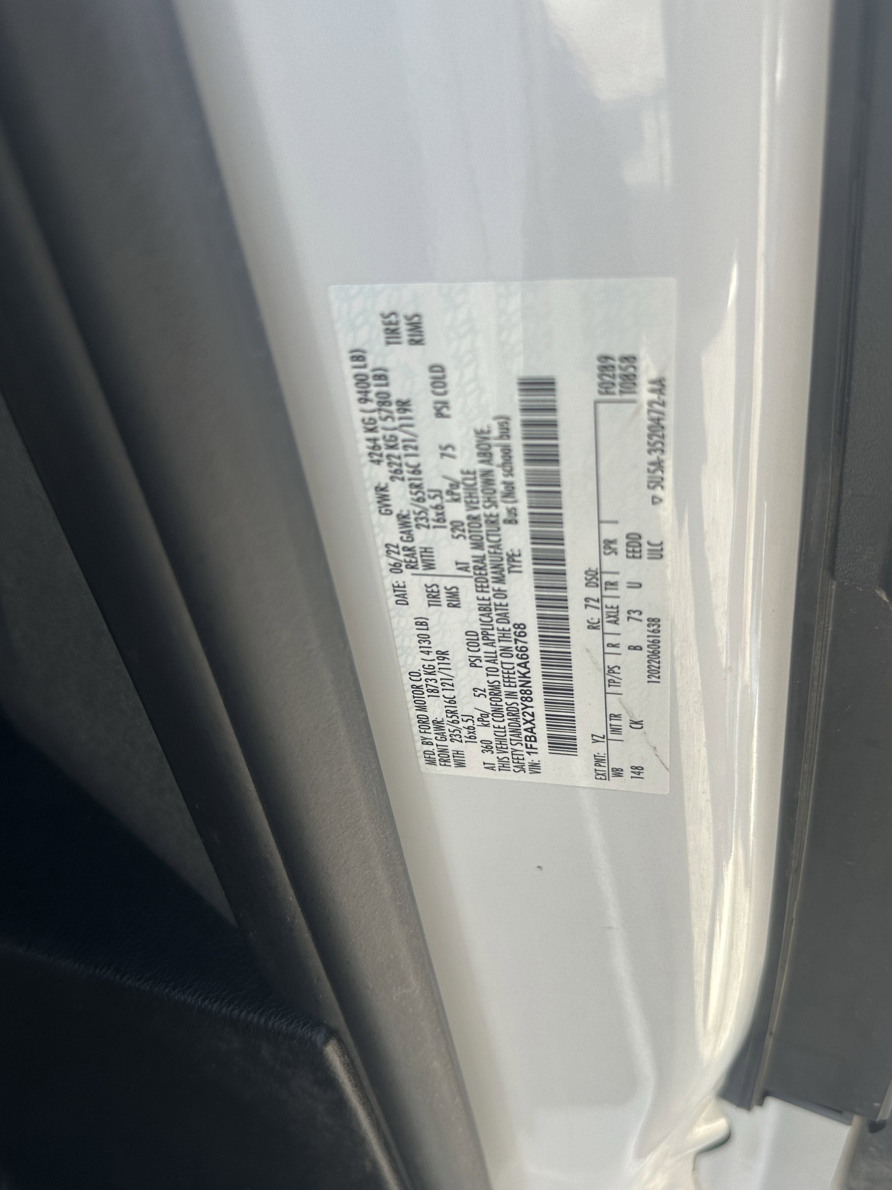 Used 2022 Ford Transit 350 XLT image 32