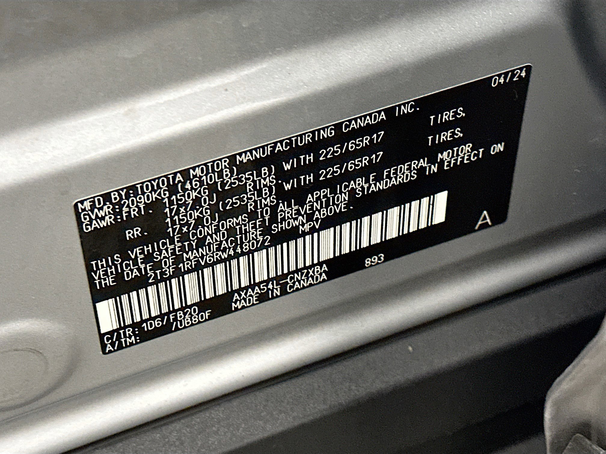 Used 2024 Toyota RAV4 LE image 12