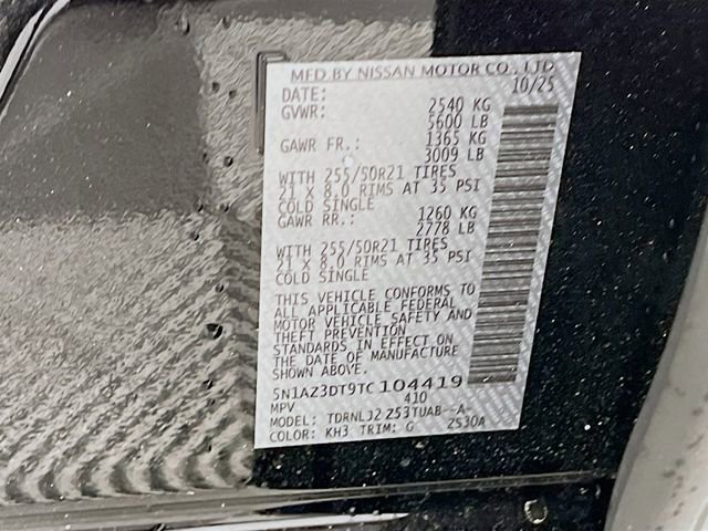 New 2026 Nissan Murano Platinum w/ Technology Package image 22