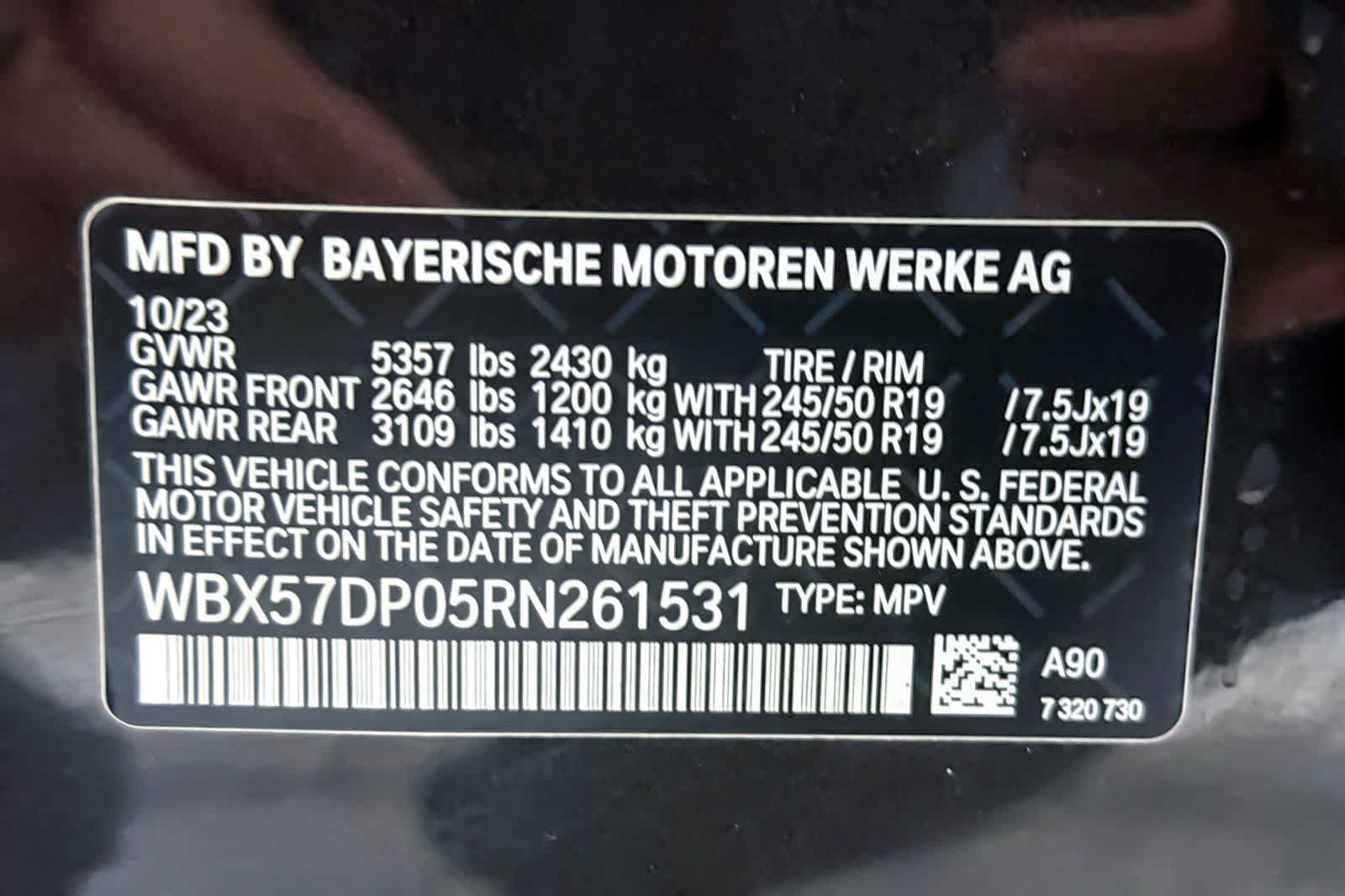 Used 2024 BMW X3 xDrive30i w/ Premium Package w/ZPA AWD/4WD image 30