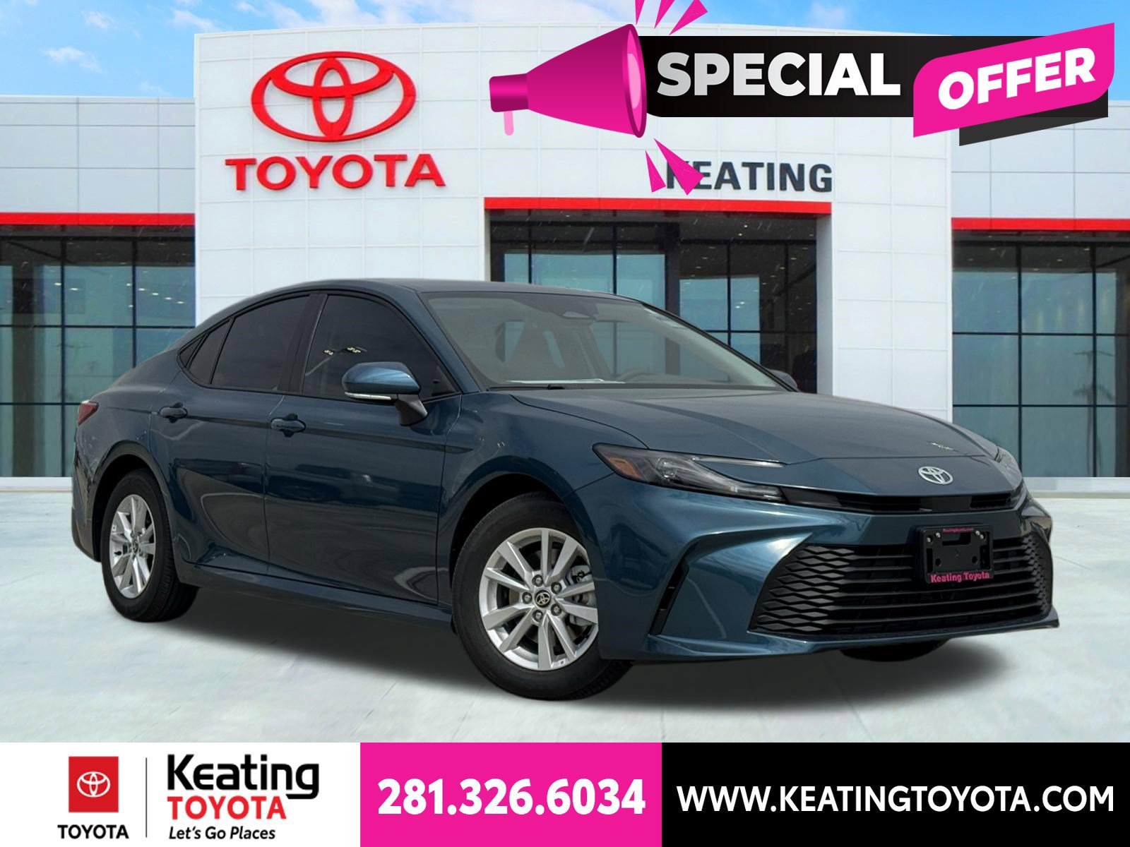 New 2026 Toyota Camry LE w/ Convenience Package FWD 360° Tour