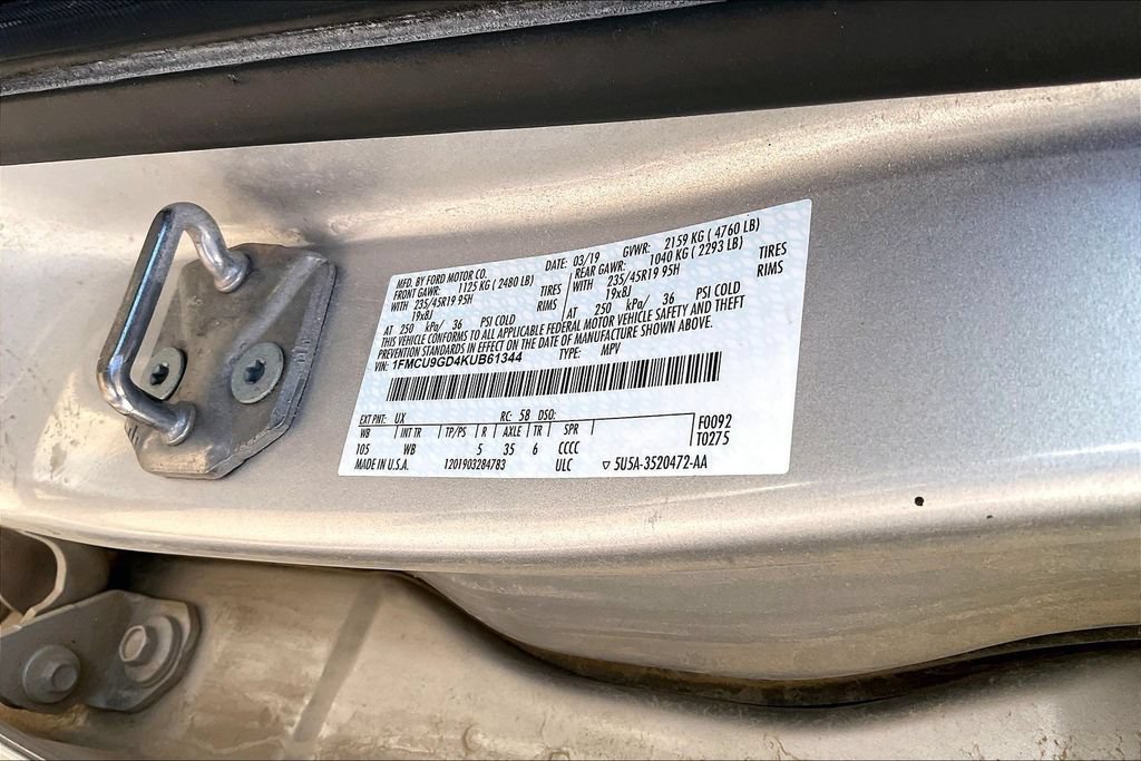 Used 2019 Ford Escape SE AWD/4WD image 5