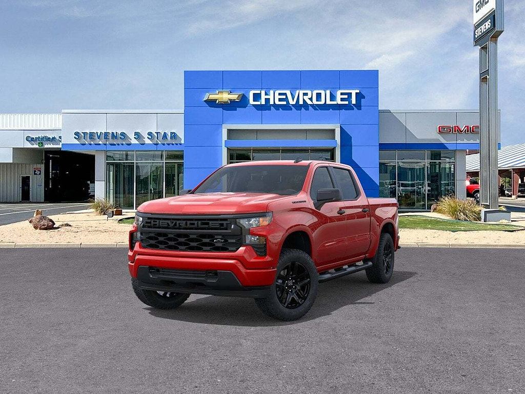 New 2026 Chevrolet Silverado 1500 Custom w/ Turbomax Blackout Package AWD/4WD image 68