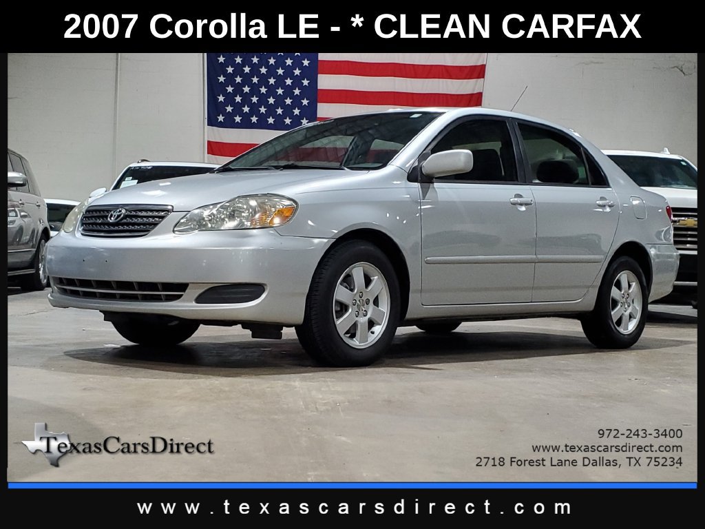 Used 2007 Toyota Corolla LE w/ Audio Value Pkg