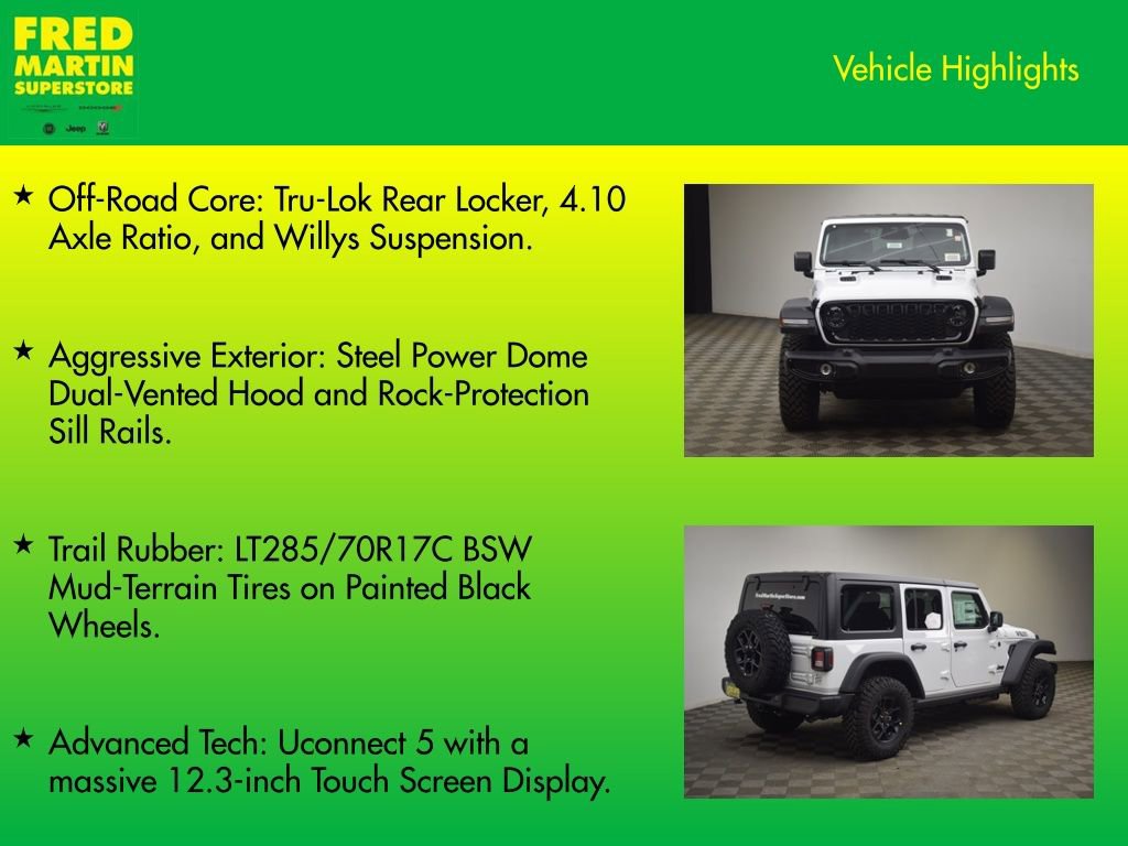 New 2026 Jeep Wrangler Willys image 15