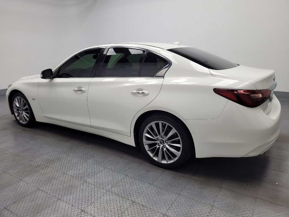 Used 2018 INFINITI Q50 Luxe w/ Cargo Package (L95) RWD image 3