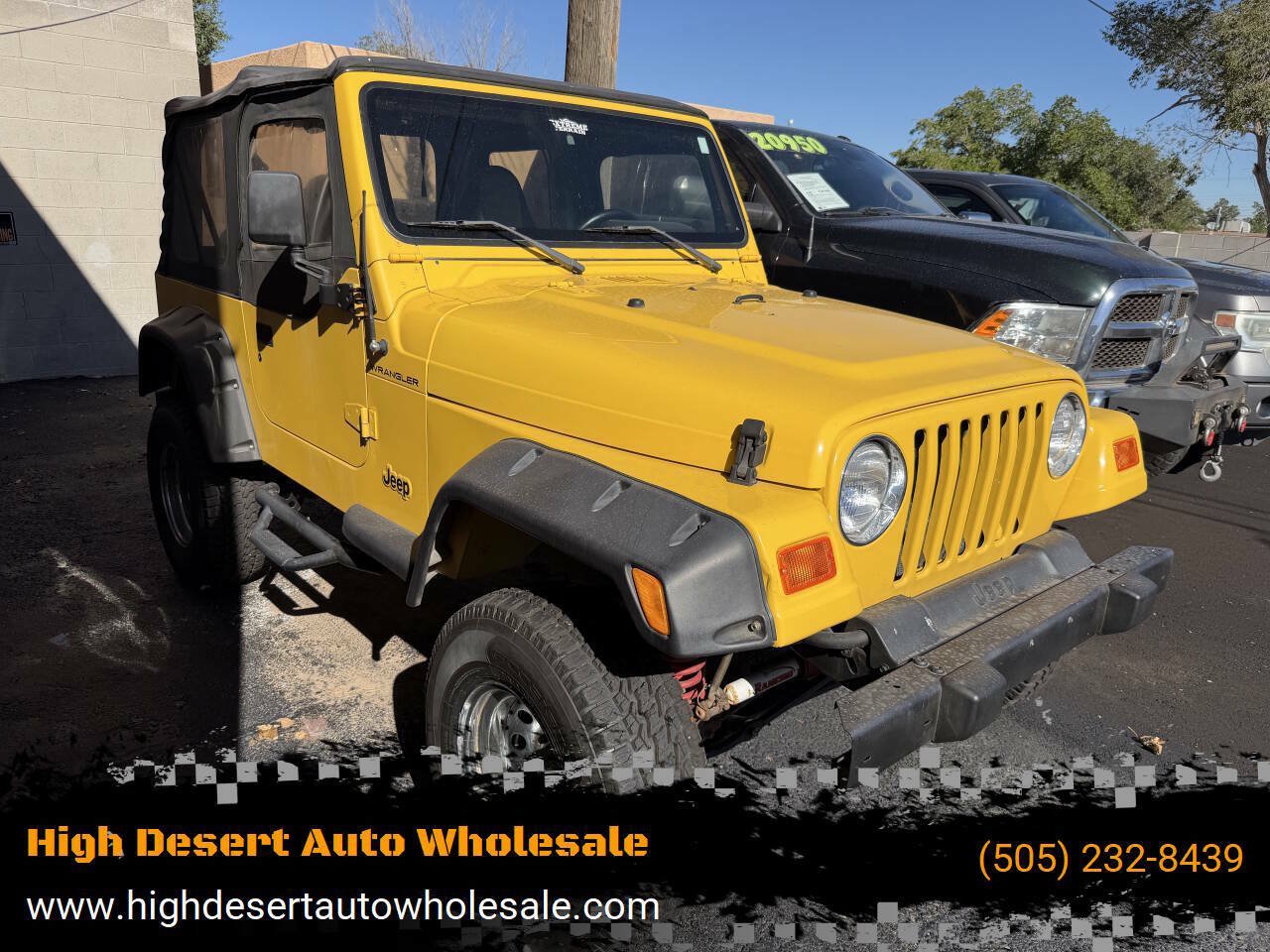 Used 2000 Jeep Wrangler SE AWD/4WD image 1