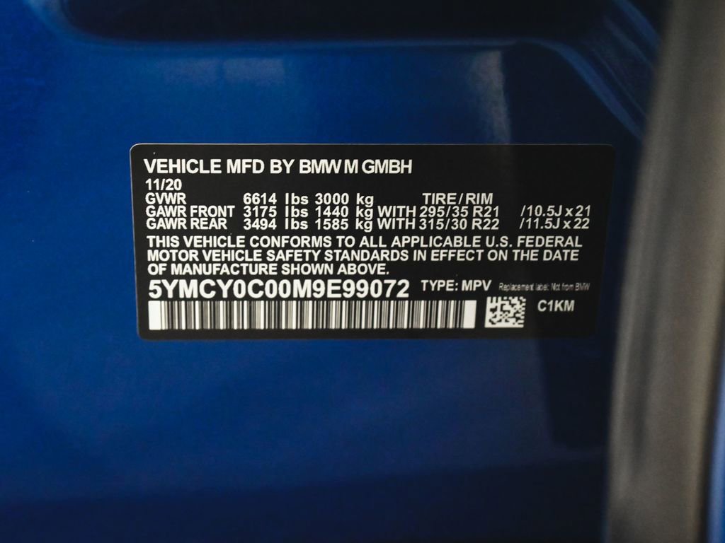 Used 2021 BMW X6 M w/ Competition Package image 19