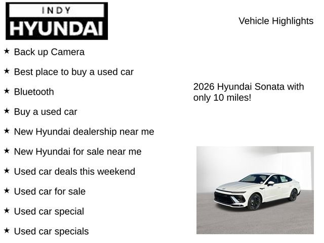 New 2026 Hyundai Sonata SEL FWD image 7