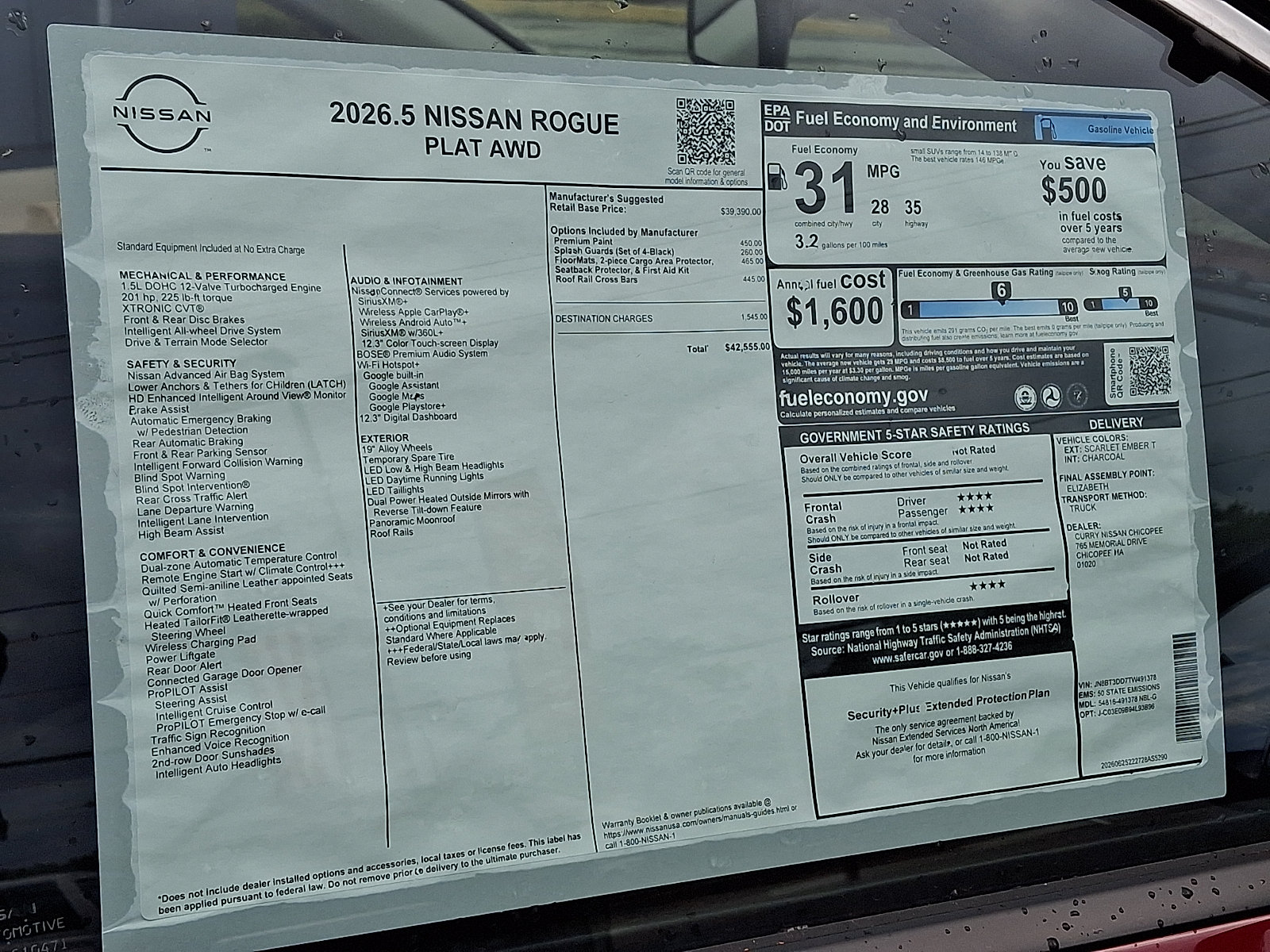 New 2026 Nissan Rogue Platinum AWD/4WD image 22