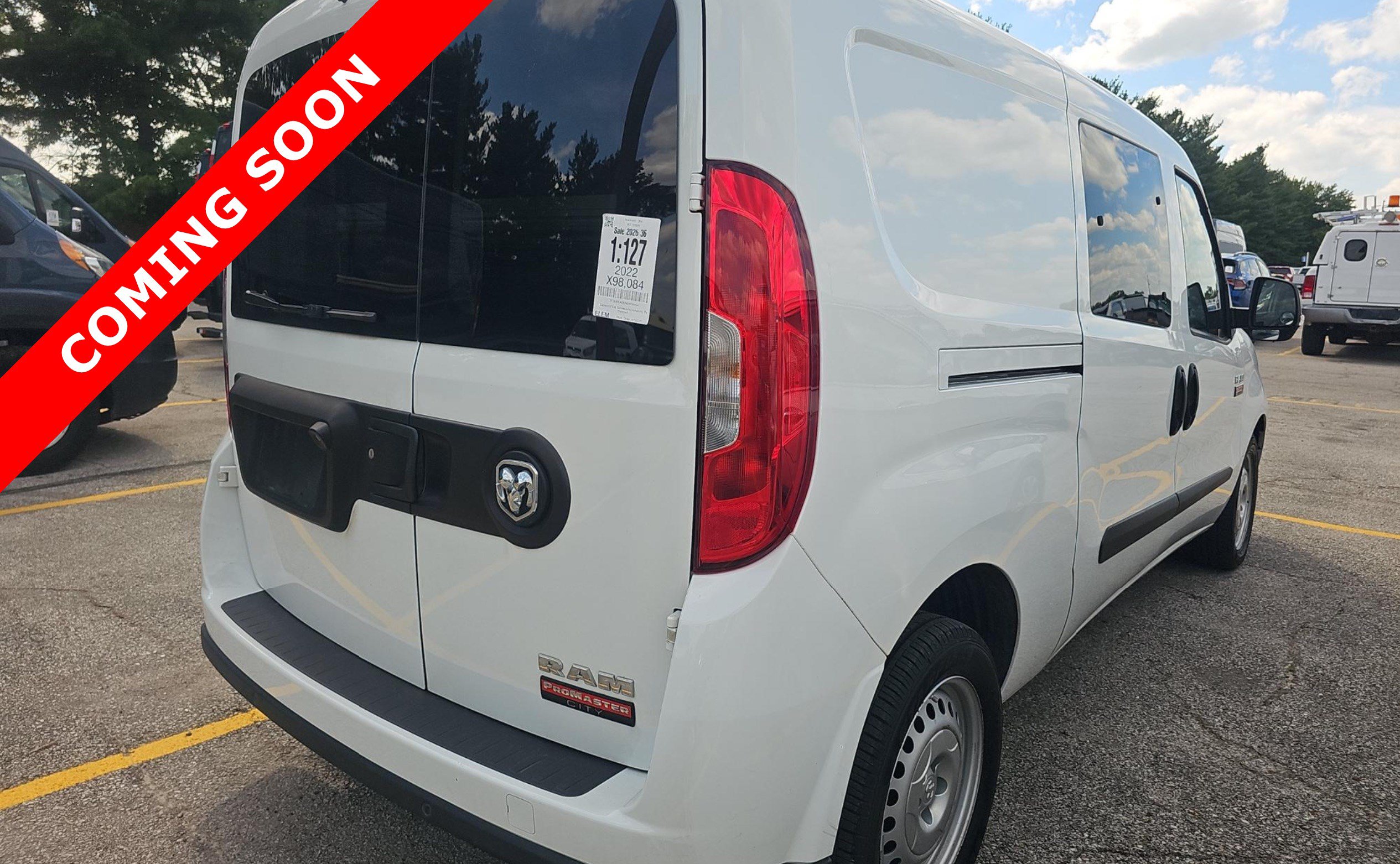 Used 2022 RAM ProMaster City Tradesman w/ Window Group 05 FWD image 4