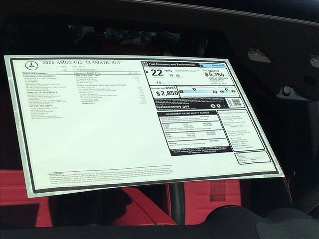 New 2026 Mercedes-Benz GLC 43 AMG 4MATIC image 18