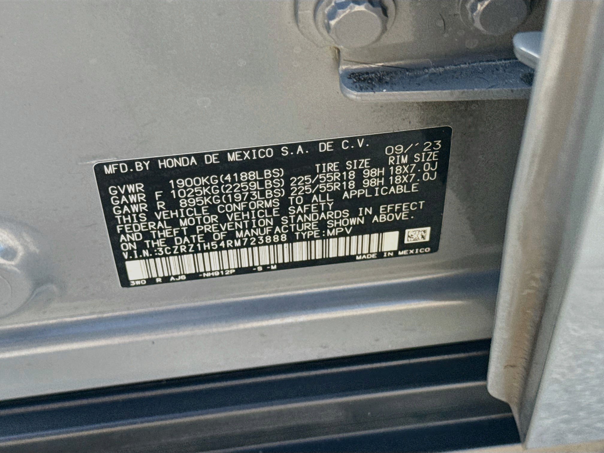 Used 2024 Honda HR-V Sport image 36