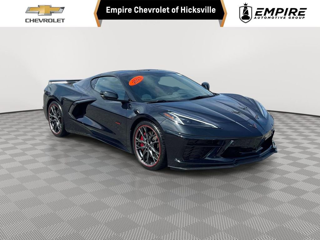 Used 2023 Chevrolet Corvette Stingray Premium Cpe w/ Z51 Performance Package RWD image 1
