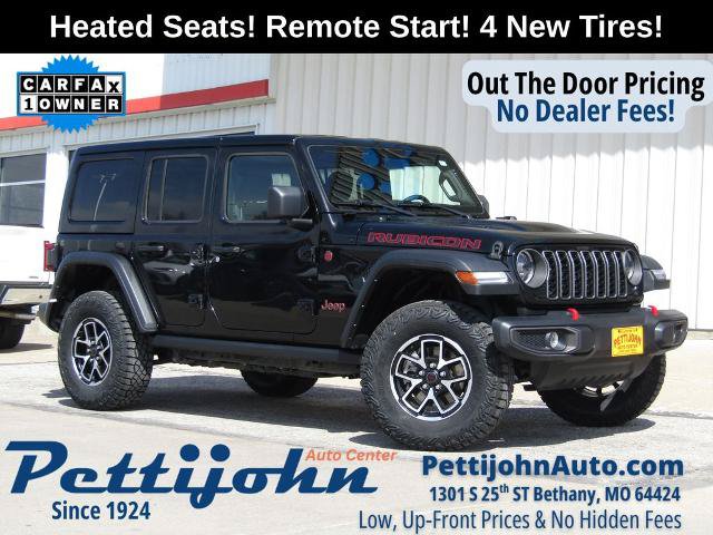Used 2025 Jeep Wrangler Unlimited Rubicon w/ Convenience Group AWD/4WD image 1
