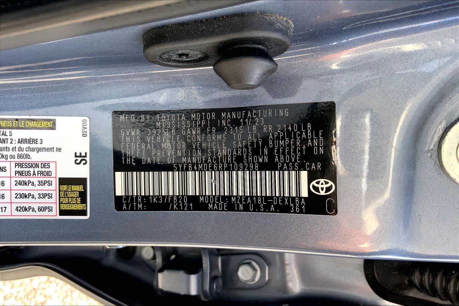 Used 2024 Toyota Corolla LE FWD image 36