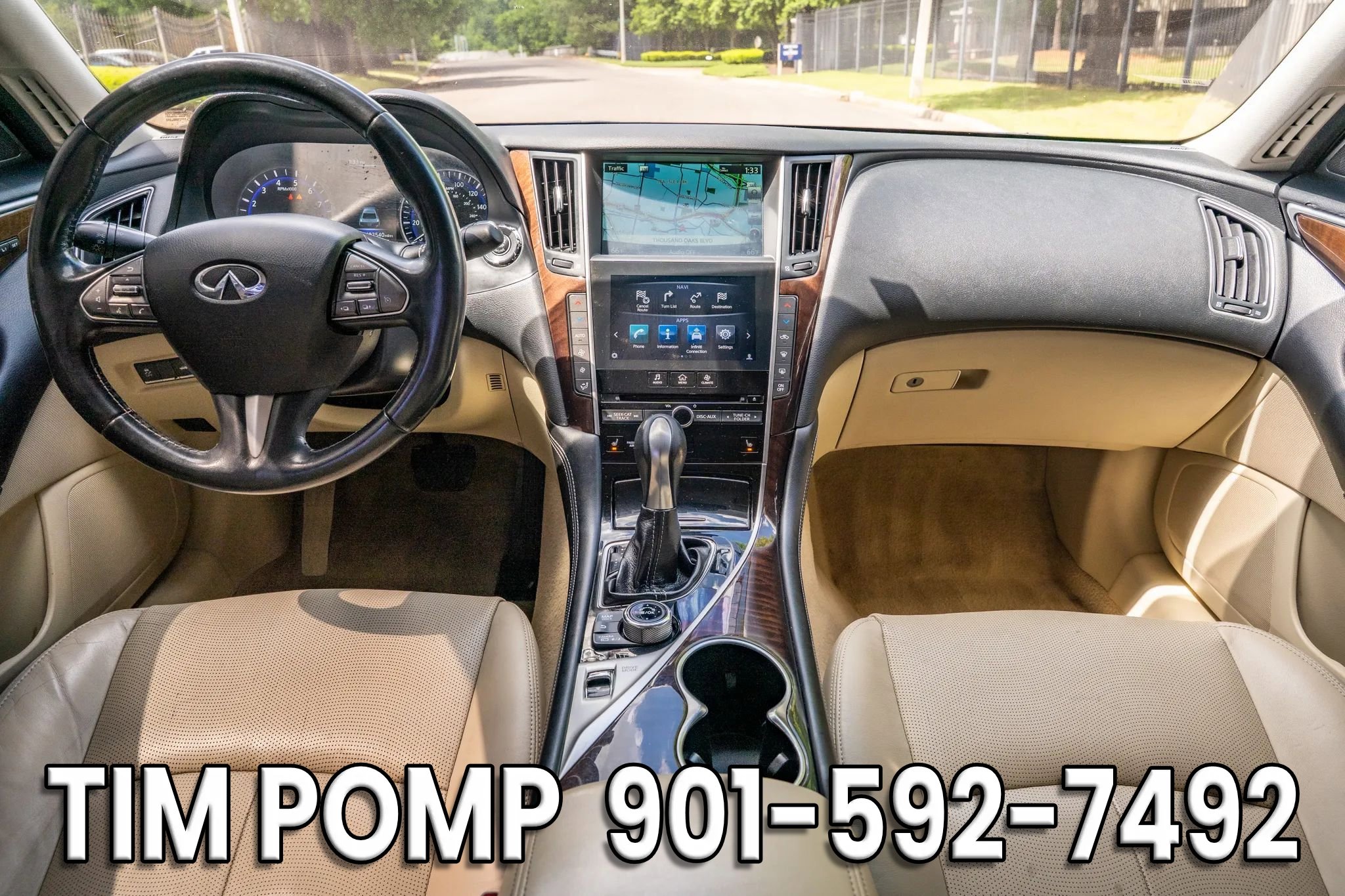 Used 2014 INFINITI Q50 Premium w/ Deluxe Touring Package RWD image 17