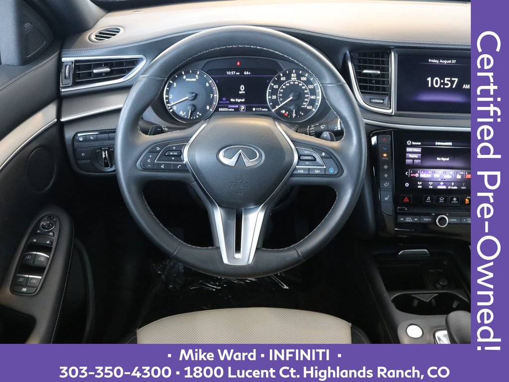 Certified 2023 INFINITI QX55 Luxe w/ Cargo Package AWD/4WD image 9