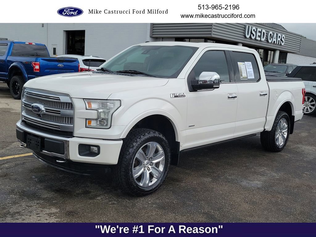 Used 2016 Ford F150 Platinum w/ Equipment Group 701A Luxury AWD/4WD image 1