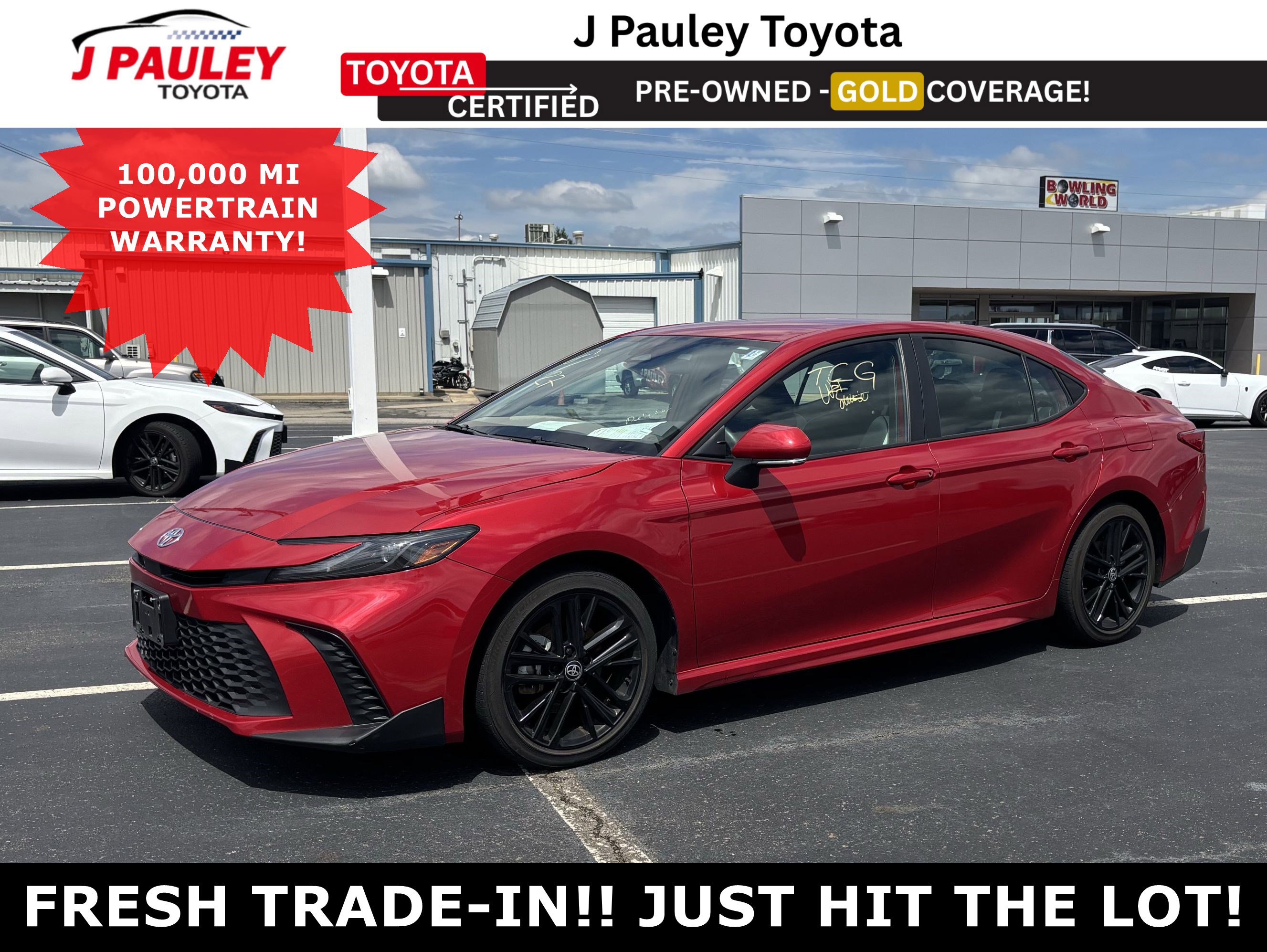 Certified 2025 Toyota Camry SE