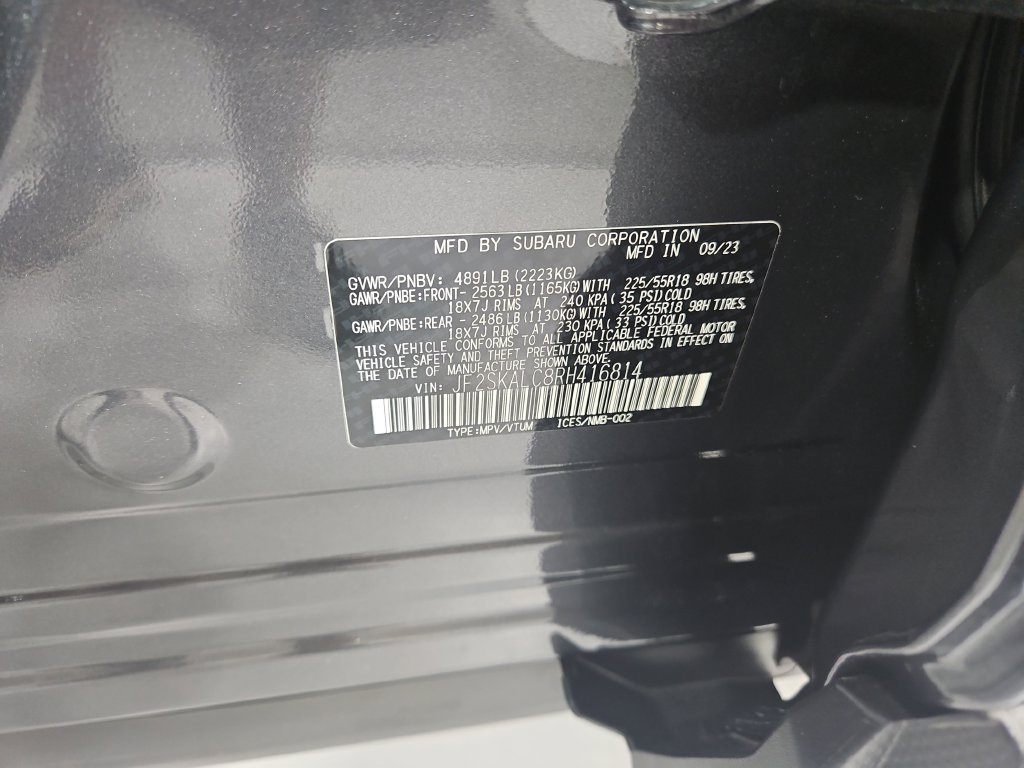 Certified 2024 Subaru Forester Limited AWD/4WD image 31