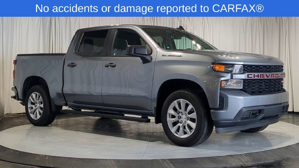Used 2021 Chevrolet Silverado 1500 Custom w/ Safety Confidence Package AWD/4WD image 2