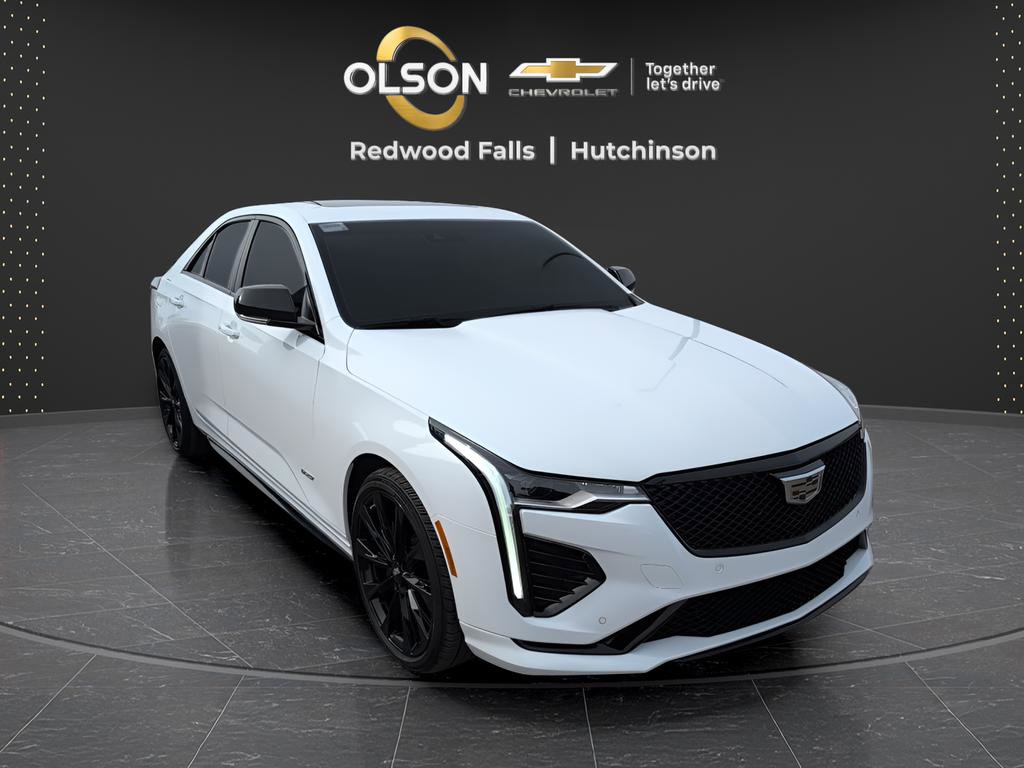 Used 2022 Cadillac CT4 V w/ LPO, ONYX Package image 7