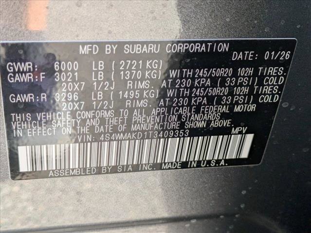 New 2026 Subaru Ascent Touring image 18