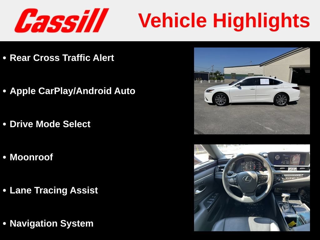 Used 2020 Lexus ES 350 w/ Premium Package FWD image 14