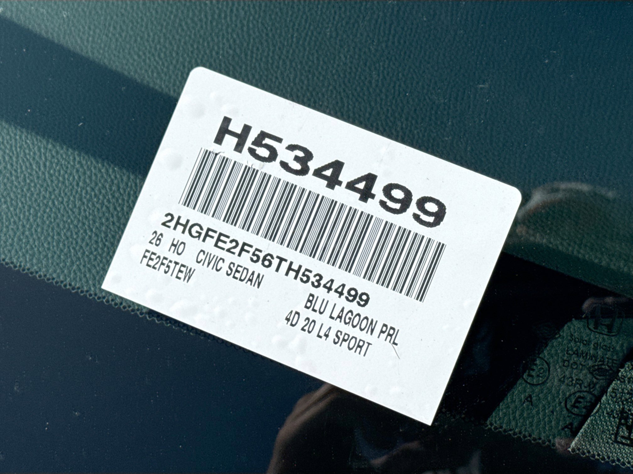 New 2026 Honda Civic Sport image 26