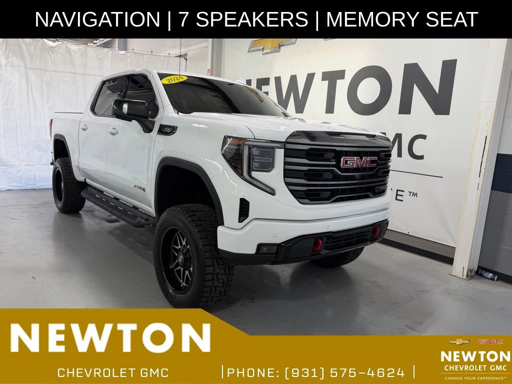 Used 2024 GMC Sierra 1500 AT4 w/ Technology Package AWD/4WD video 1