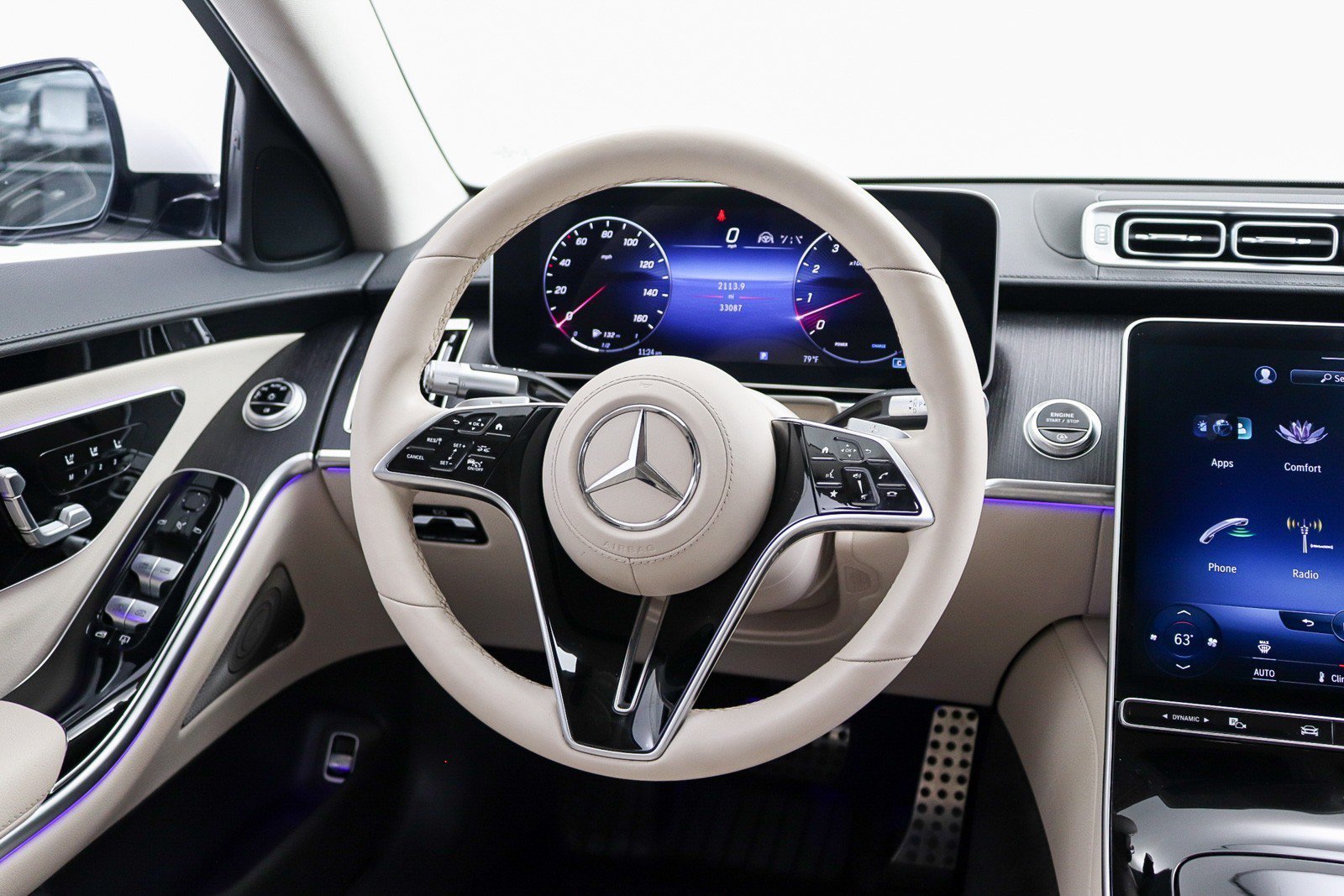 Used 2022 Mercedes-Benz S 500 4MATIC w/ AMG Line Package image 21