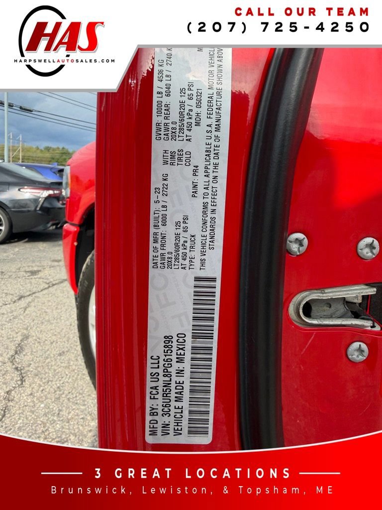 Used 2023 RAM 2500 Laramie AWD/4WD image 18