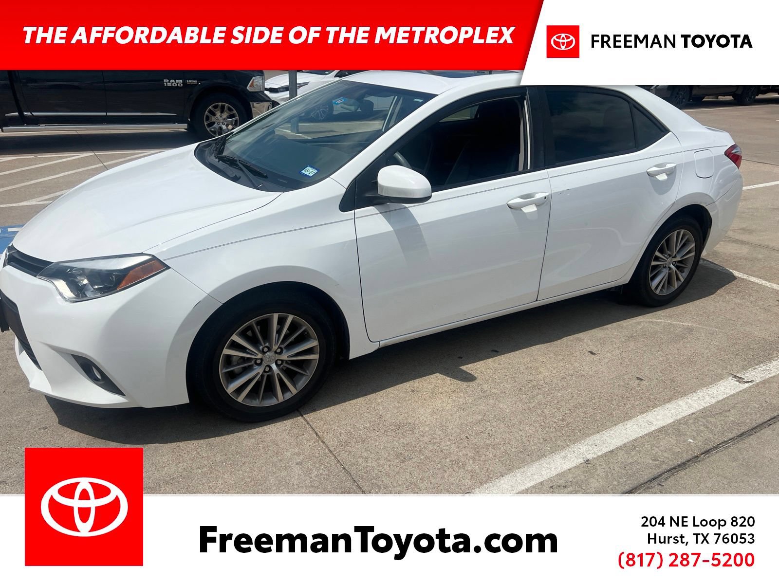 Used 2014 Toyota Corolla LE Premium w/ Driver Convenience Package