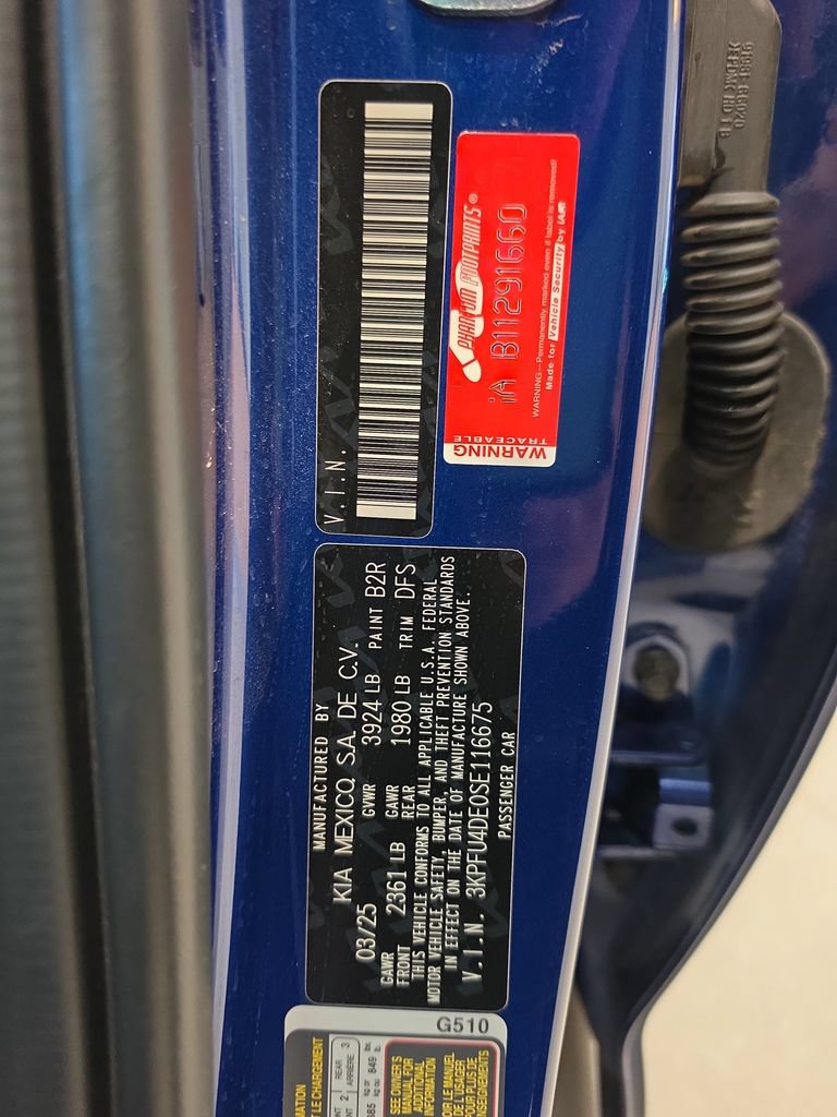 Certified 2025 Kia K4 EX FWD image 39