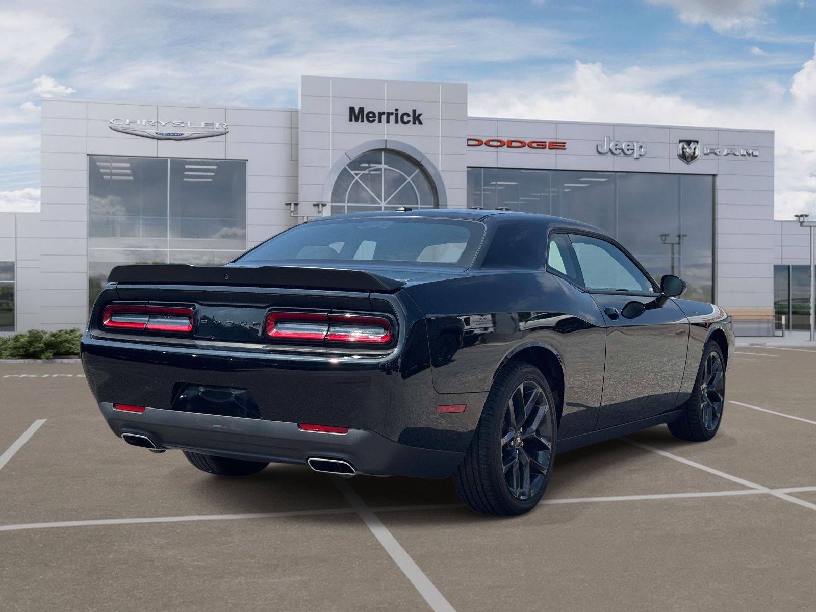 Used 2022 Dodge Challenger SXT w/ Blacktop Package RWD image 6