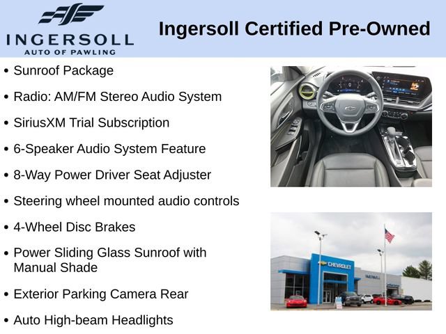 Used 2025 Chevrolet Trax ACTIV w/ Sunroof Package FWD image 10