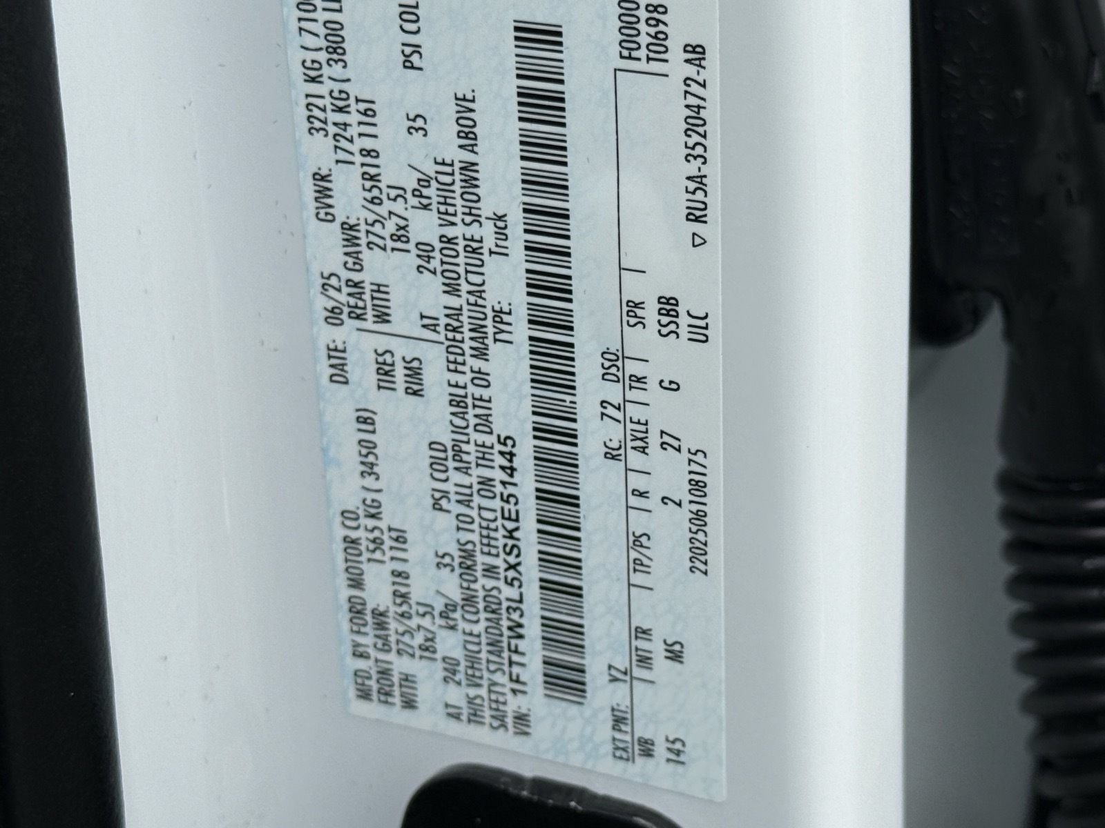 Used 2025 Ford F150 XLT w/ Equipment Group 301A Standard AWD/4WD image 32