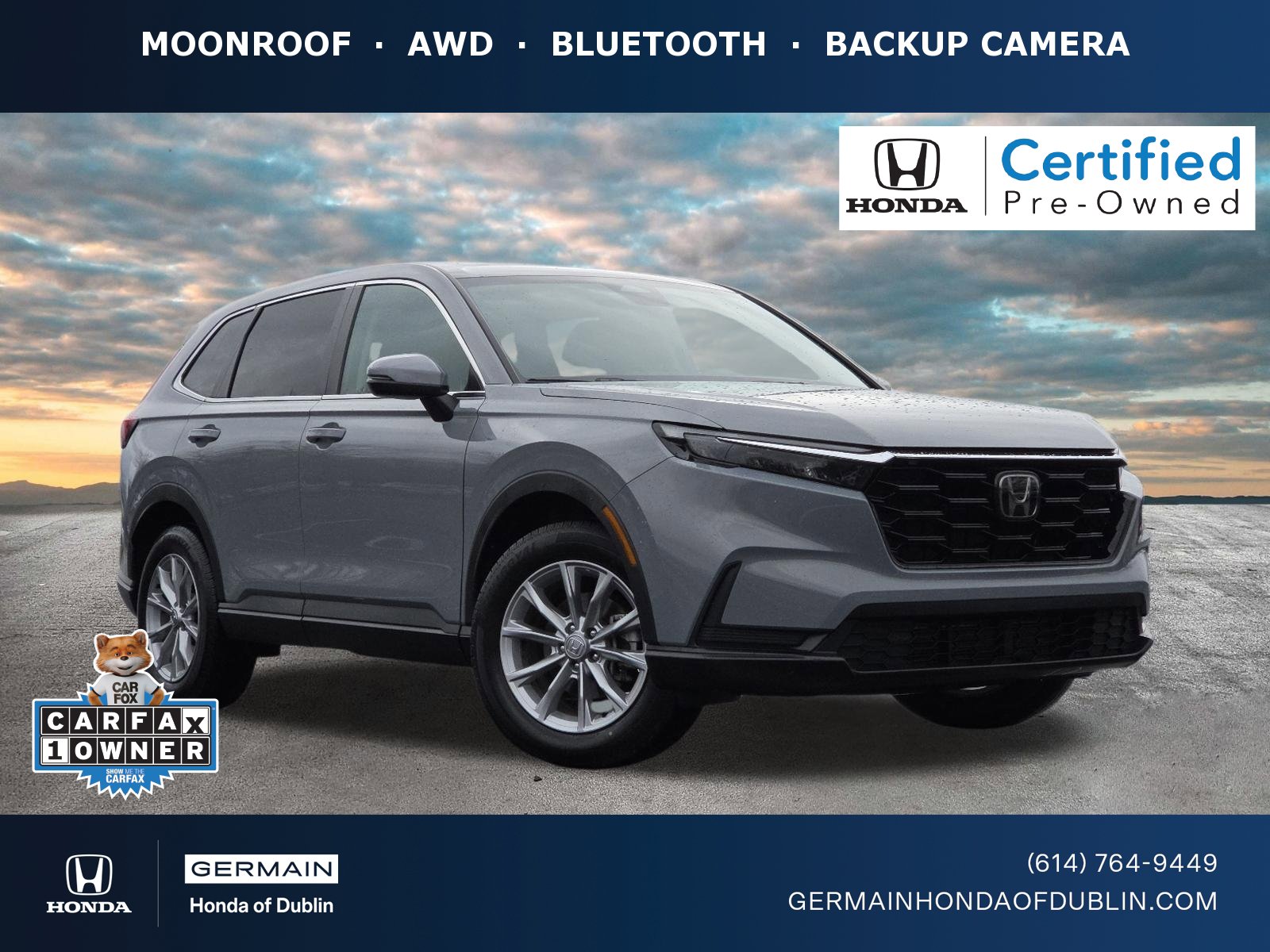 Certified 2023 Honda CR-V EX image 1