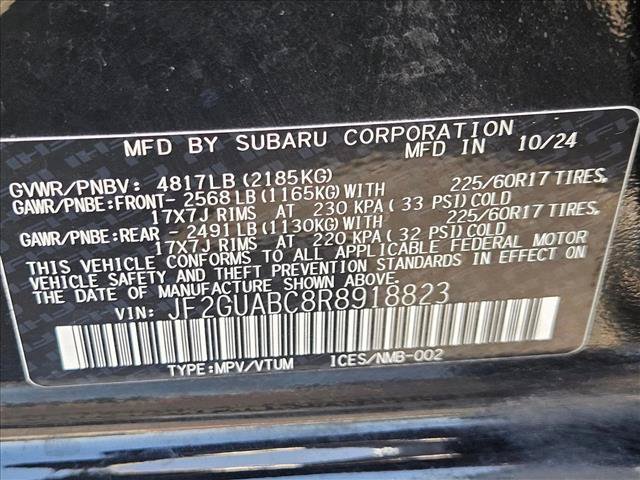 Certified 2024 Subaru Crosstrek 2.0i w/ Popular Package #1A AWD/4WD image 23